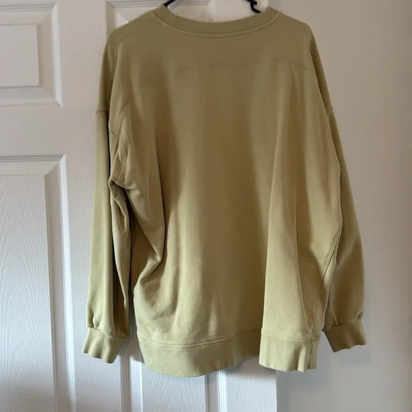 Lululemon Perfectly Oversized Crew: Dew Green - Picture 4 of 4